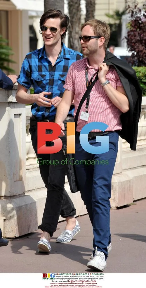 Matt Smith strolls in Cannes
