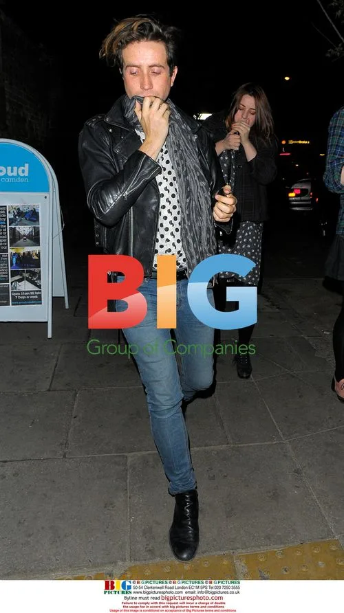Nick Grimshaw at Proud Galleries with Mark Ronson