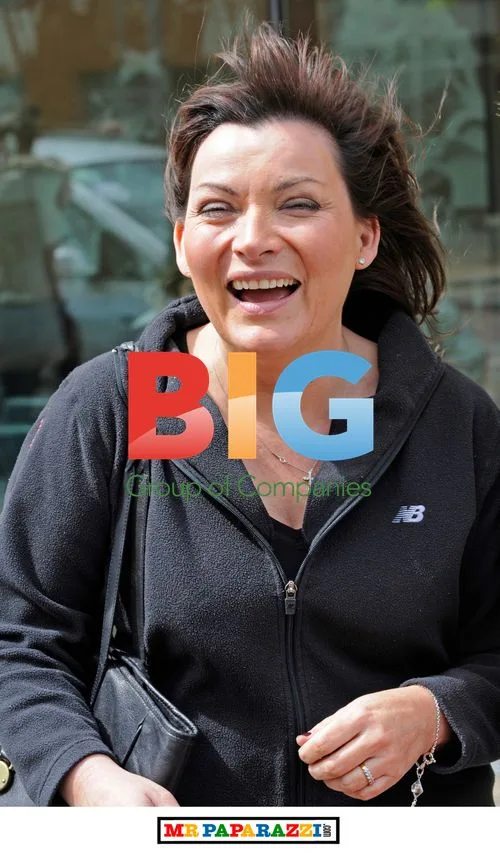 Lorraine Kelly Braves Windy Weather in Crocs