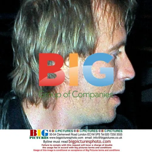 Rhys Ifans Leaves Groucho's in London