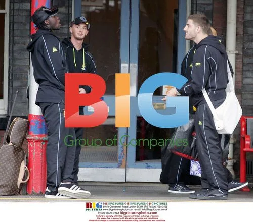 Manchester City Players Take Train to Away Match