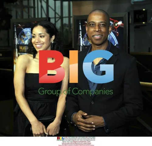 Keith Powell and Jill Knox at Night at the Museum premiere