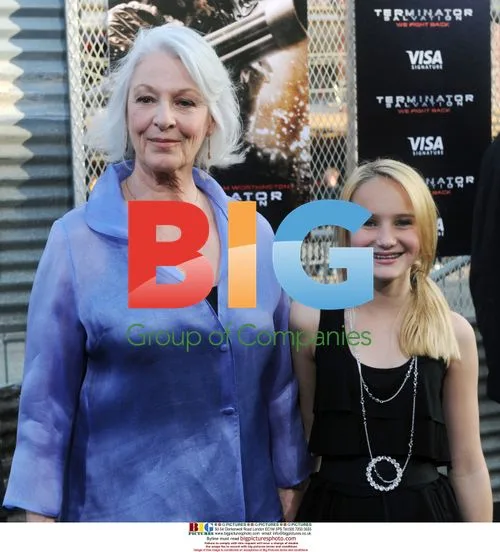 Actress Jane Alexander and her granddaughter attend 'Terminator Salvation' premiere