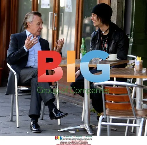 Tony Christie spends time with nephew Carl Brown