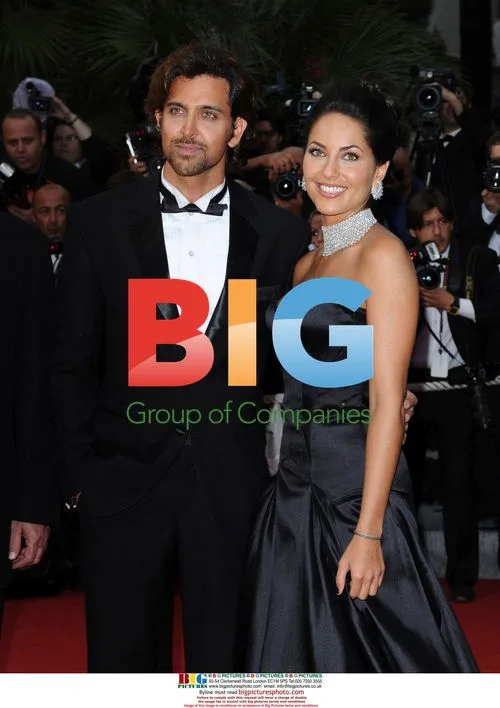 Barbara Mori and Hrithik Roshan at Cannes