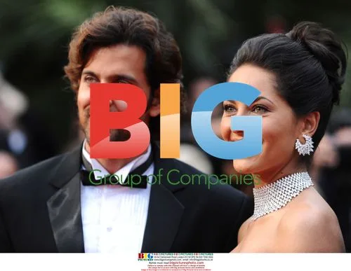 Barbara Mori & Hrithik Roshan at Cannes