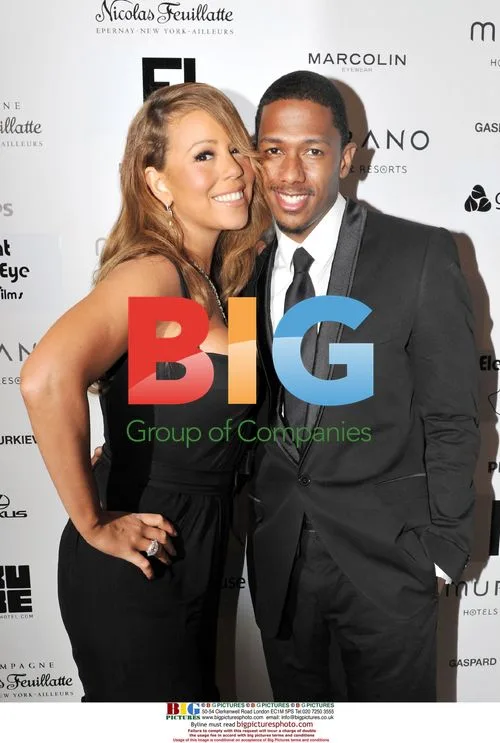 Mariah Carey and Nick Cannon at Cannes Party
