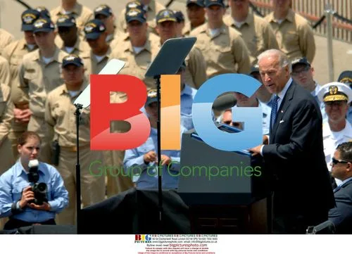 Joe Biden Visits USS Reagan