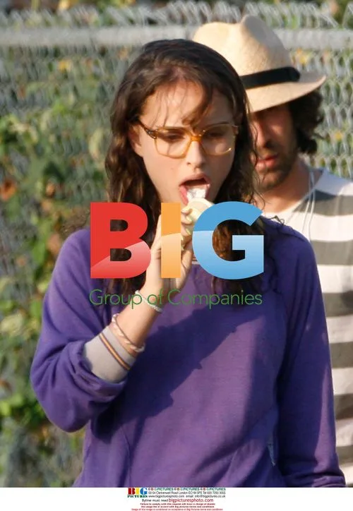 Natalie Portman on set of 'Hesher' in LA