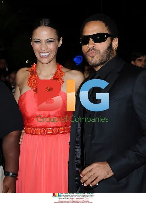 Lenny Kravitz and Paula Patton at Cannes