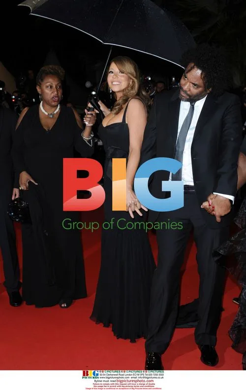Mariah Carey & Lee Daniels at Cannes "Precious" Premiere