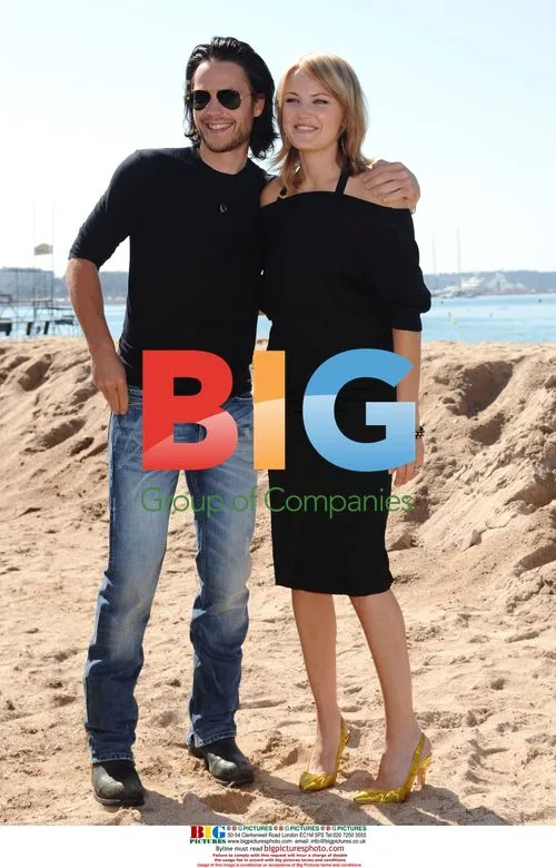 Malin Akerman and Taylor Kitsch at Cannes
