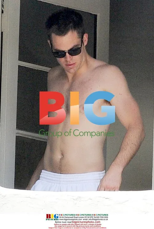 Chris Pine Relaxing