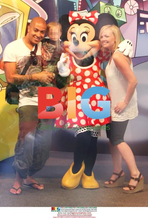 Emma Bunton and Jade Jones on Vacation