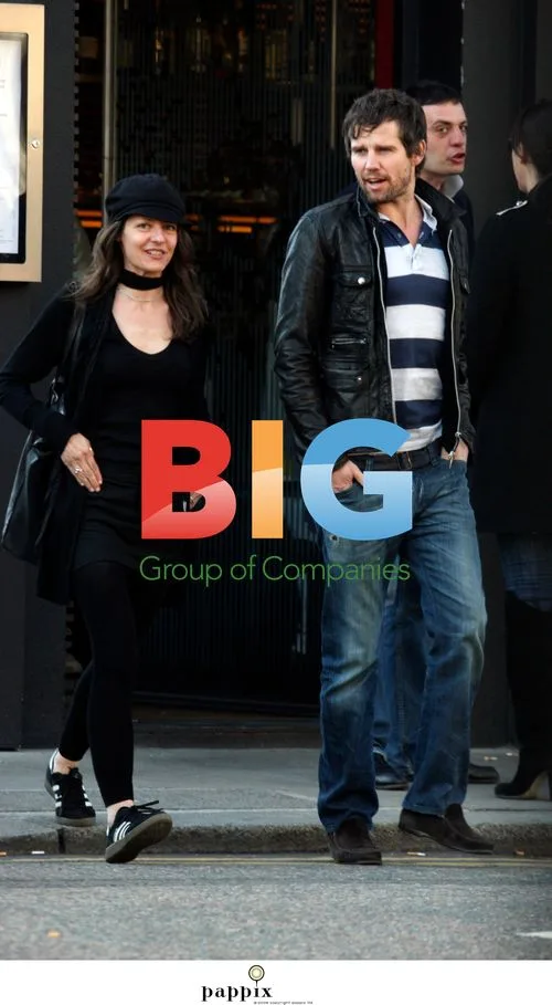 Take That Singer Jason Orange with Female Companion