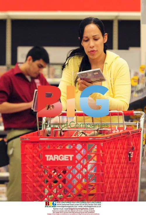 Nadya Suleman at McDonald's and Target