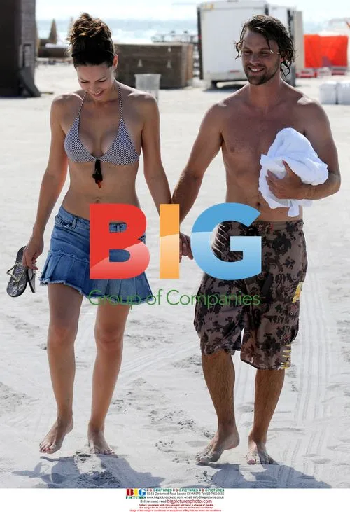 Louise Griffiths and Jesse Spencer spotted in Miami