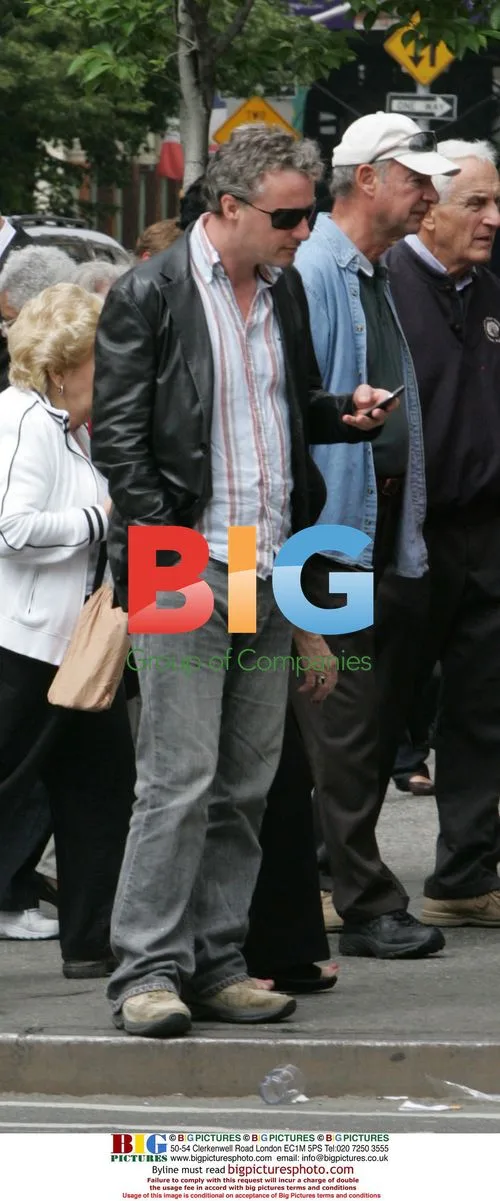 Eddie Irvine spotted in Chinatown, New York