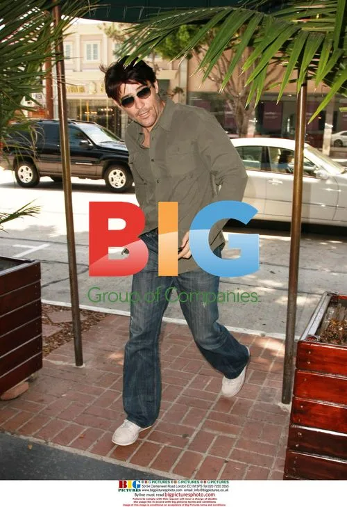 Goran Visnjic has lunch in Beverly Hills