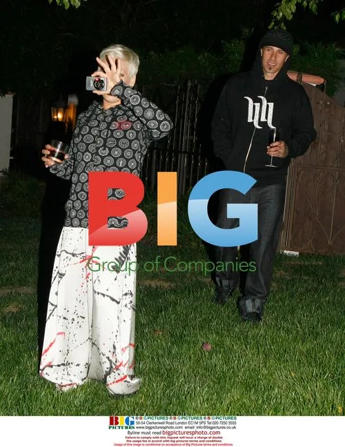 Pink and Carey Hart leave home