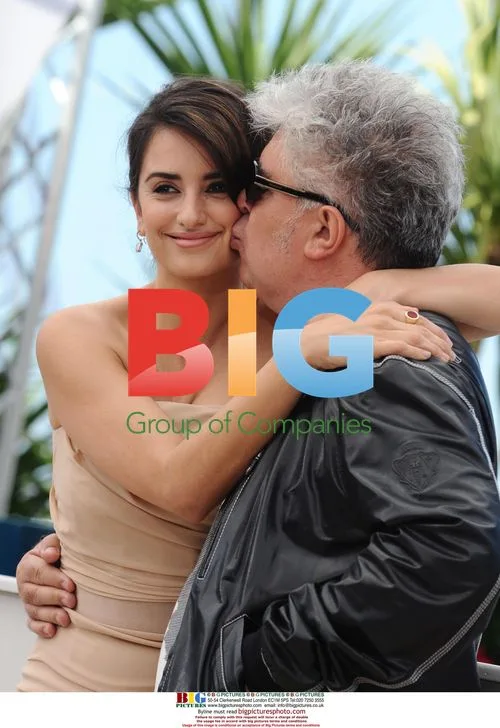 Penelope Cruz and Pedro Almodovar at Cannes