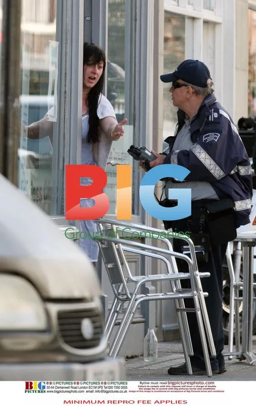 Natalie Cassidy at Hair Salon