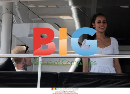 Alice Dellal and Boyfriend on Yacht in Cannes