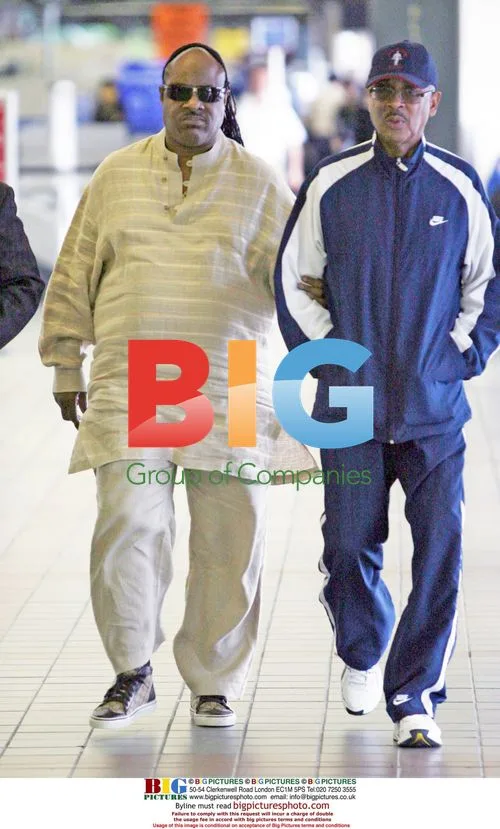 Stevie Wonder at LAX