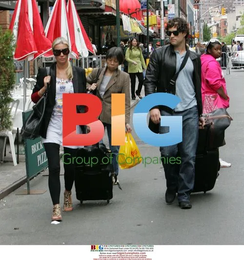 Denise Van Outen and Lee Mead on Honeymoon