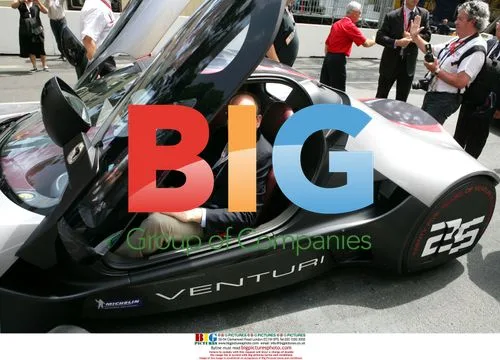 Prince Albert II Tests New Venturi Car