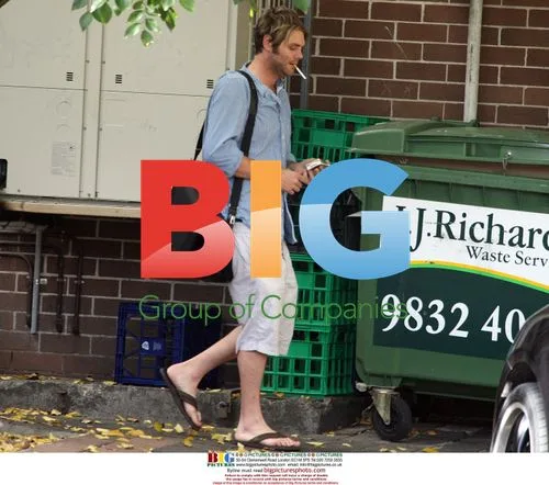 Brian McFadden Leaves Sienna Marina