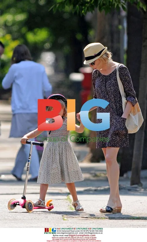 Michelle Williams with Daughter