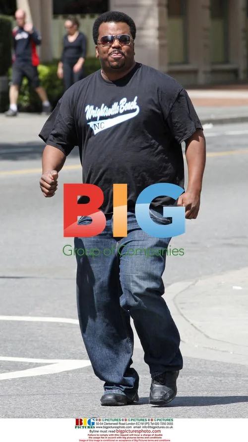 Craig Robinson Out and About in Vancouver