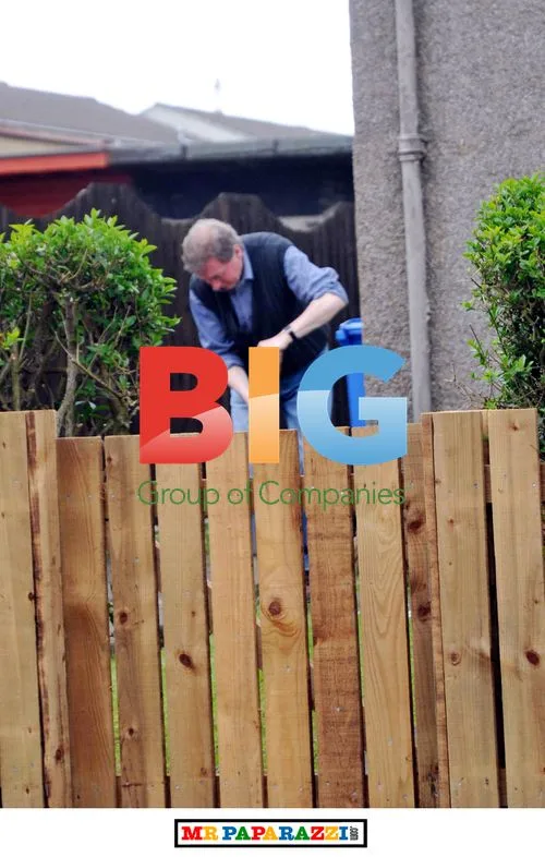 Susan Boyle's Gardener at Work