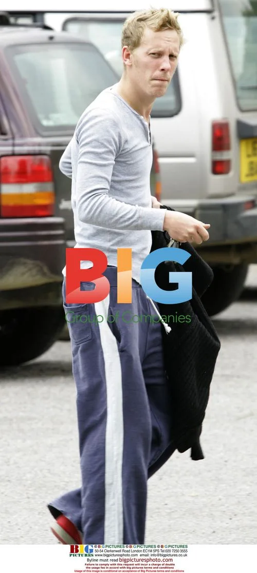 Laurence Fox spotted near home