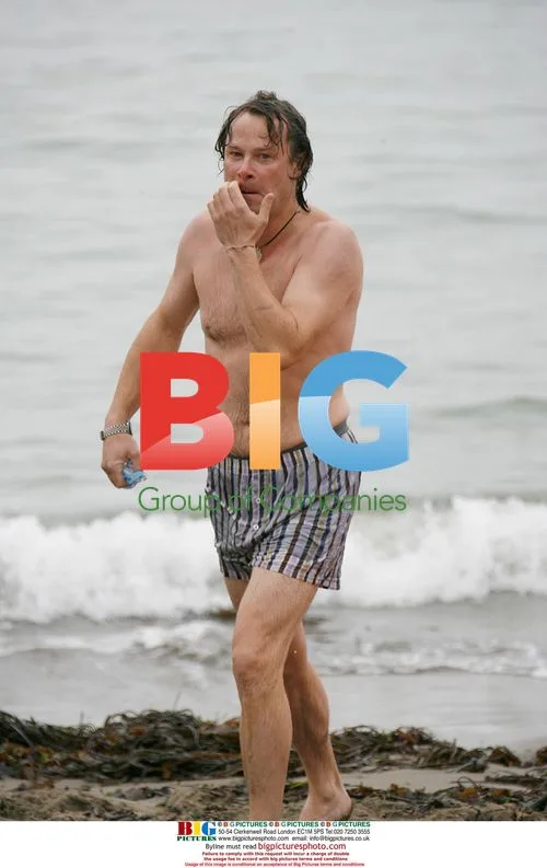 Hugh Fearnley Whittingstall Swimming On Coast