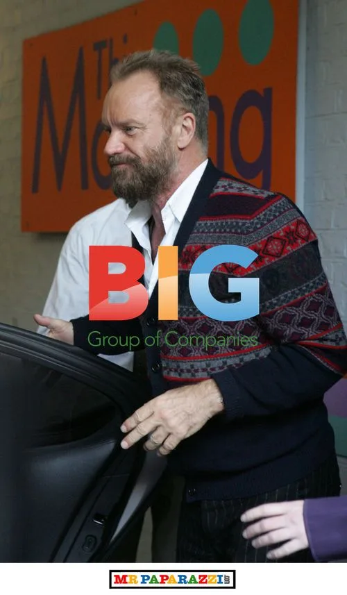 Sting at ITV Studios, London