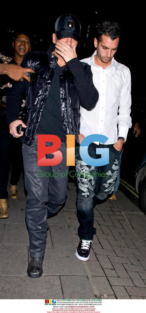 Peter Andre Leaves Funky Buddha Club