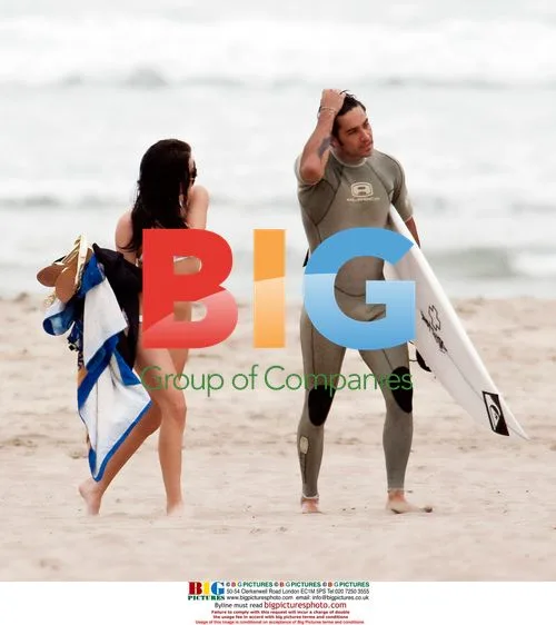 Justin Bobby and Michelle Markoff on the Beach
