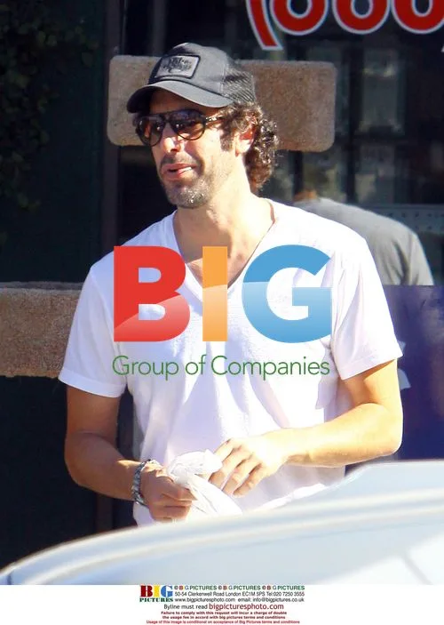 Sacha Baron Cohen Picking Teeth After Lunch