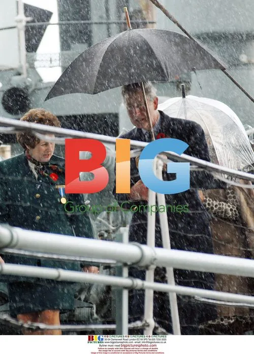 Prince Charles tours HMCS Haida in Hamilton, Canada