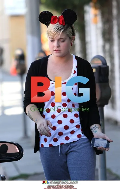 Kelly Osbourne in Minnie Mouse Outfit