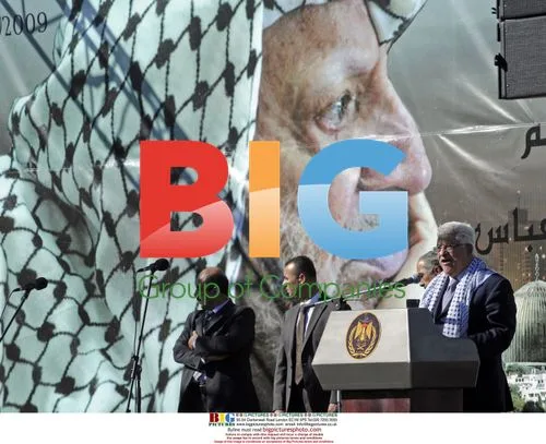 Mahmoud Abbas at Yasser Arafat Rally