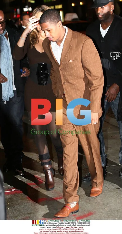 Mariah Carey and Nick Cannon in NYC