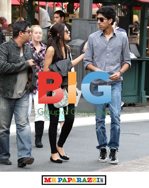 Freida Pinto and Dev Patel Lunch and Shop