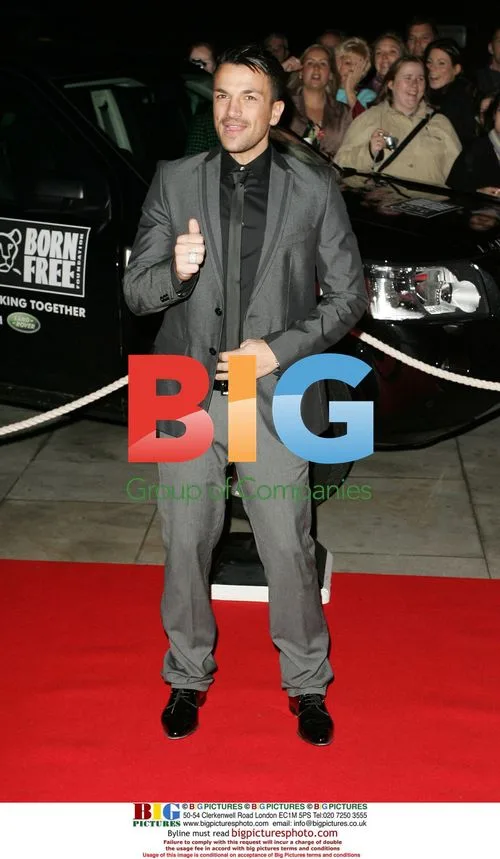 Peter Andre at Born Free Gala