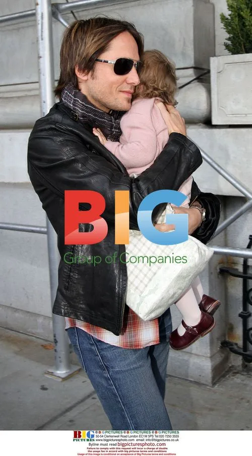 Keith Urban and daughter in NYC