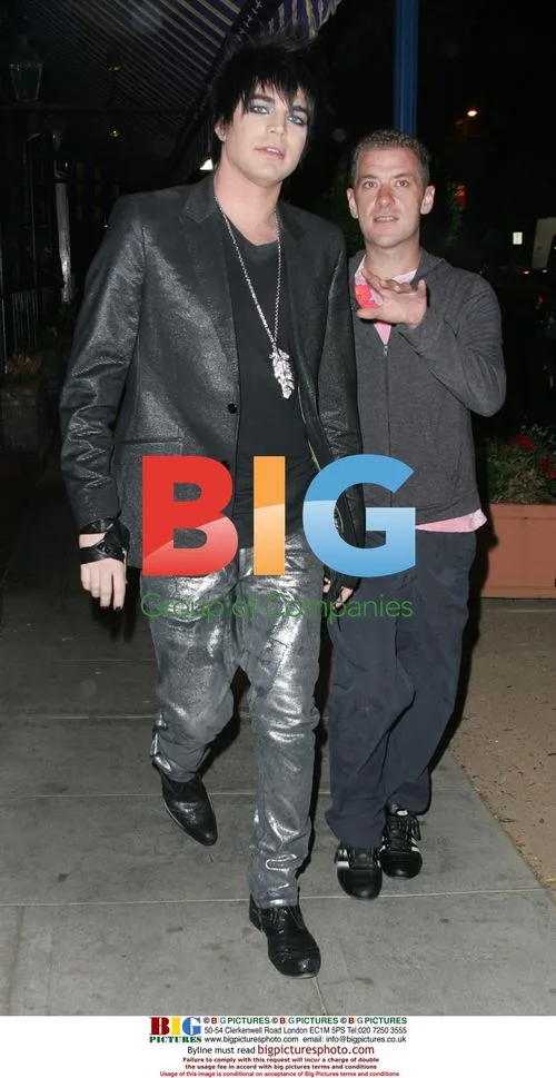 Adam Lambert Seen in Hollywood