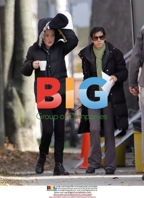 Winona Ryder on set of 'When Love Is Not Enough'