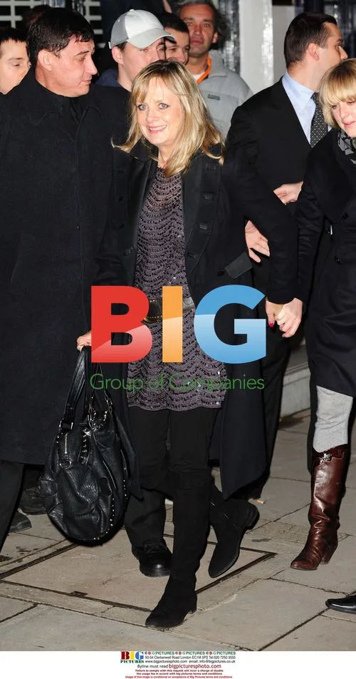 Twiggy Lawson at Stella McCartney Christmas Party